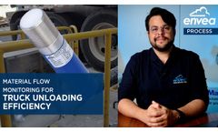 Material Flow Monitoring for Truck Unloading Efficiency - FlowJam - ENVEA - Video