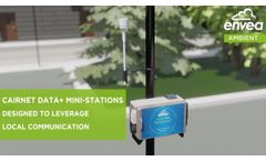 ENVEA Cairnet DATA+ Mini Stations for Ambient Air Quality Monitoring - Video