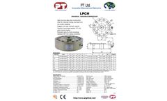 PT Limited - Model LPCH - Universal High Accuracy Pancake Loadcell - Datasheet
