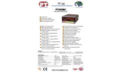 PT Limited - Model PT320BC - Weigh Batching Controller - Datasheet