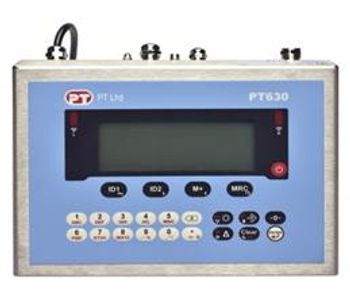 PT Limited - Model PT630 - Advanced IP67 Stainless Steel Industrial Weighing Indicator