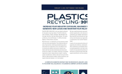 Plastics Recycling 2016 - Brochure