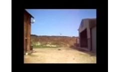 Hawk Kite, Bird Control of pigeons Grain Store - Video