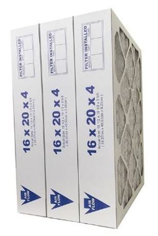 Model 16x20x4 MERV 11 - 3 Pack - 4 Inch Furnace Filters