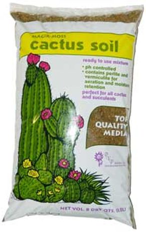 Magik-Moss - Premium Cactus and Succulent Potting Mix with Enhanced Rooting Media