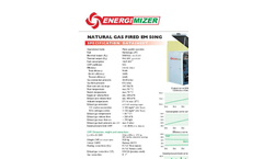 Energimizer - Model CHP EM 50NG - Natural Gas Fired - Brochure