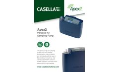 Casella - Model APEX2IS Plus - Personal Sampling Pump - Brochure