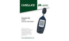 Casella - Model CEL-240 - Sound Level Meter - Brochure