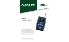 HAVex - Model M104006 - Hand Arm Vibration Risk Assessments Kit  - Brochure