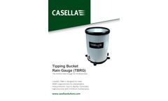 Casella - Model 103590D - 0.1mm Tipping Bucket Rain Gauge with Heater - Brochure