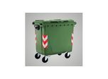 Flat Lid Four Wheels Waste Bins