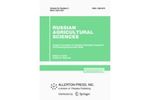 Russian Agricultural Sciences Journal