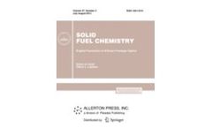 Solid Fuel Chemistry Journal