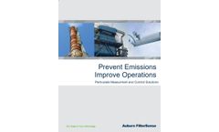 Prevent Emissions Improve Operations - Brochure