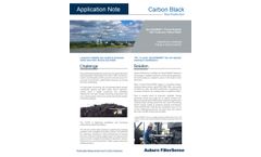 Carbon Black Raw Production - Application Note