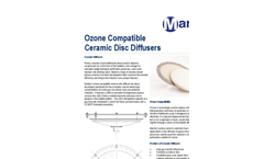 Mantec Ozone Compatible Ceramic Disc Diffusers - Brochure