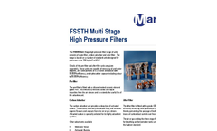 Mantec FSSTH Multi Stage High Pressure Filters - Brochure