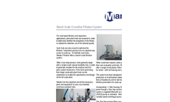 Mantec Bench Scale Crossflow Filtration System - Brochure