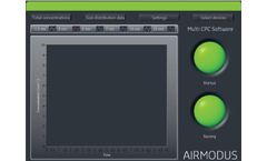 Airmodus - Version MultiCPC - Particle Data Monitor Software