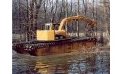 Wetland - Model 10-12 Metric Ton - Amphibious Excavator