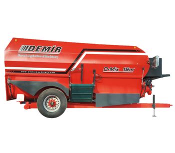 DEMIR - Horizontal Livestock Feed Mixer Wagon