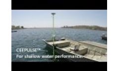 CEE HydroSystems Single Beam CEEPULSE Echo Sounder in Shallow Water Survey Video