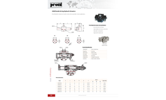Proval - Model A300 Series - Single Acting Hydraulic Actuators Brochure