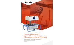 Driving Results in Pharmaceutical Testing - Product Brochure