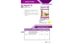 Agadi - Model G - Broad Spectrum Insecticide - Brochure