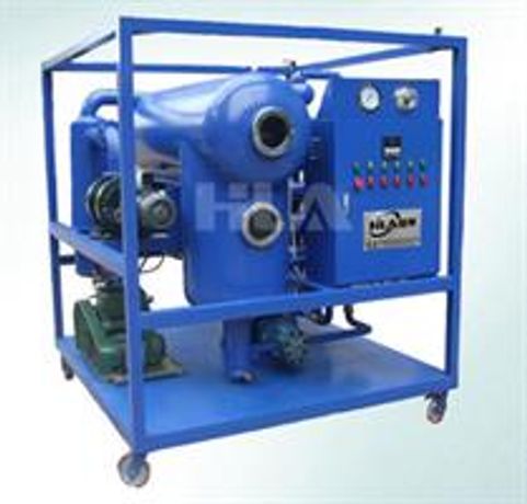 Chongqing HLA - Model DVP 30 - High Vacuum Transformer Oil Purifier Machine With Automatic Control Panel