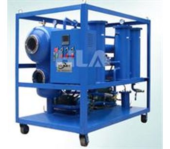 Chongqing-HLA - Model TVP Series - Vacuum Turbine Oil Filtration Heating Demulsification Oil Water Separator Machine