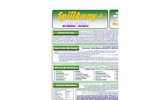 SpillAway+ - Fast Acting Hydrocarbon Absorbent- Brochure