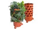 Garden Tower - Model 2 - 50-Plant Composting Vertical Garden Planter