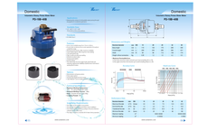 KAT - Model PD15B-40B - Volumetric Rotary Piston Water Meter Brochure
