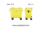 razakplast - Model 1016-660lit - plastic waste container