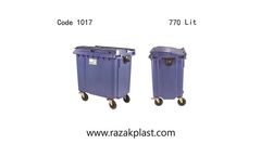 razakplast - Model 1017-770lit - wheeled recycling