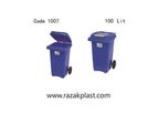 razakplast - Model 1007-100lit - clinical waste bin