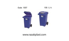 razakplast - Model 1007-100lit - clinical waste bin