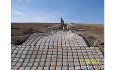 Articulating Concrete Mattress System for Landfill Down Chutes