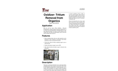 Model 7030-OXZR-001 - Tritium Removal Oxidizer  Brochure