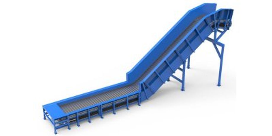 Fluent - Model RC Series - Heavy Duty Roller Chain Belt Conveyors