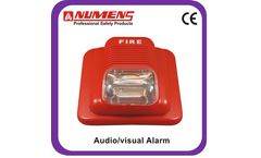 Numens - Model 441-001 - audio/visual alarm for fire alarm system