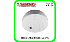 Numens - Model SND-500-SI - UL and EN approved smoke Alarm for home security