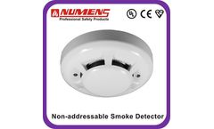 Numens - Model SNC-300-SR-U - UL and EN appeoved 4 wire conventional smoke detector for house security