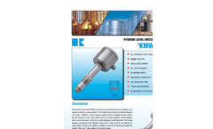 Kiay - Model KMW - Level Switch for Liquids Brochure
