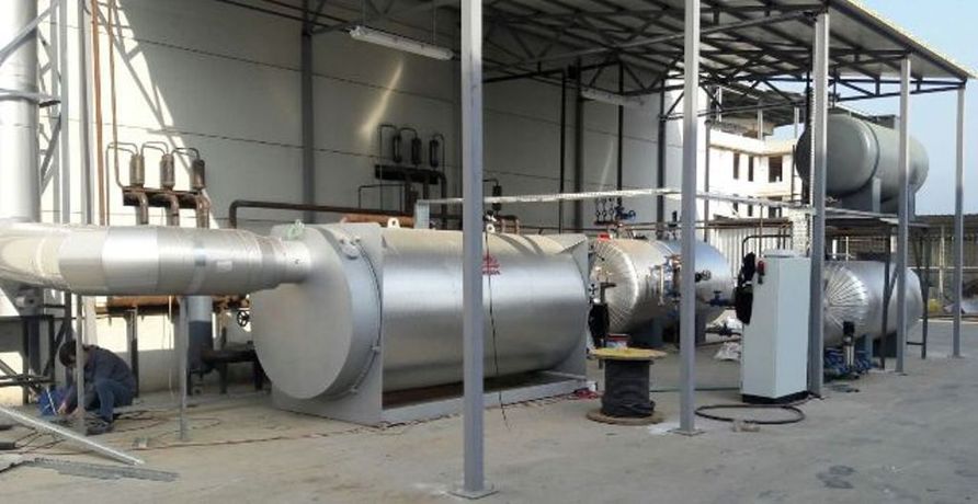 Hot Oil Boilers Fired by Liquid and Natural Gas