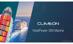 Introducing Climeon HeatPower 300 Marine - Video