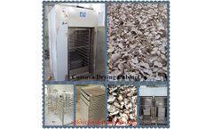 AZEUS - Stainless Steel Cassava Drying Cabinet Machine