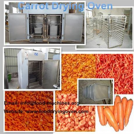 AZEUS - Carrot Drying Oven-Tray Type, Hot Air Circulation