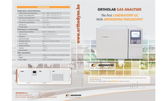 ORTHOLAB - Gas Chromatograph Analysers Brochure